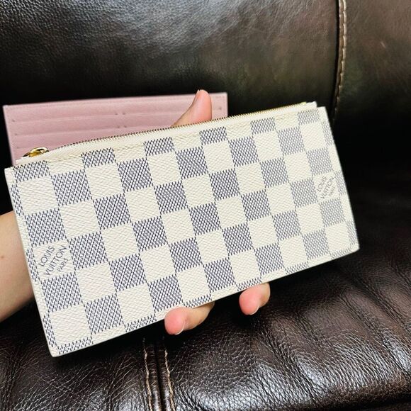 Louis Vuitton Felicie Inserts Damier Azur - Picture 3 of 9